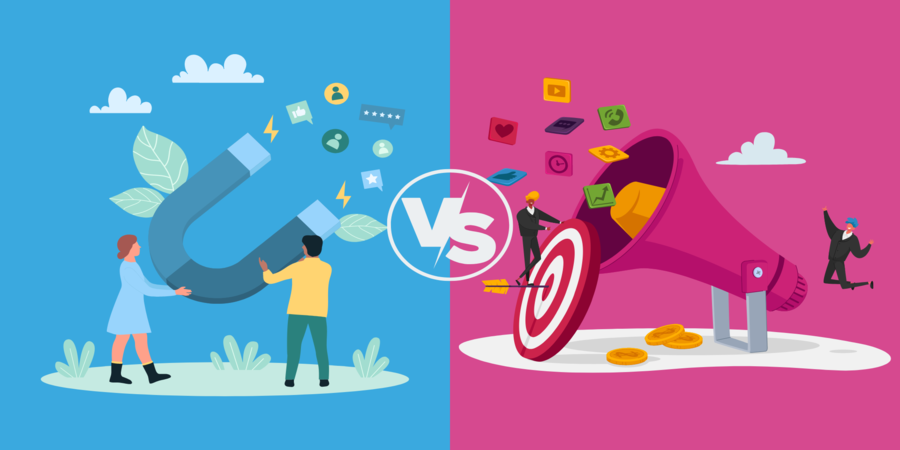 What is the difference between inbound and outbound marketing? What is the difference between inbound and outbound marketing?