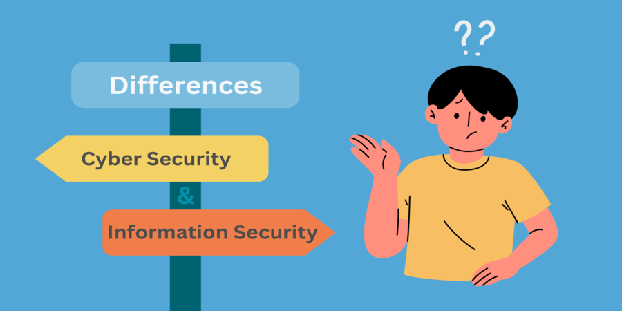What is the difference between cyber security and information security? What is the difference between cyber security and information security?